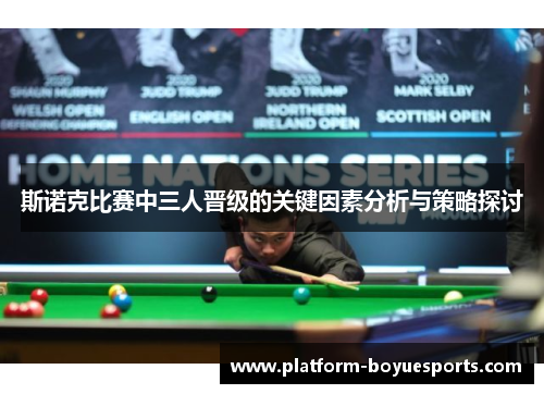 斯诺克比赛中三人晋级的关键因素分析与策略探讨