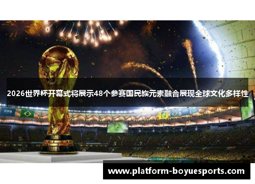 2026世界杯开幕式将展示48个参赛国民族元素融合展现全球文化多样性