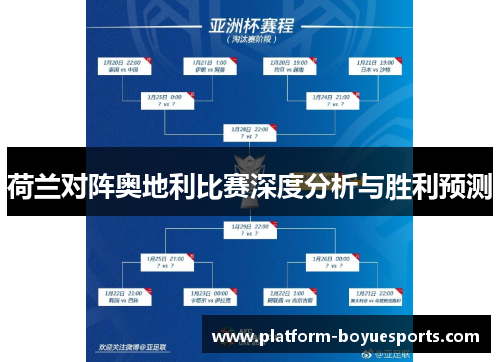 荷兰对阵奥地利比赛深度分析与胜利预测 荷兰对阵奥地利比赛深度分析与胜利预测
